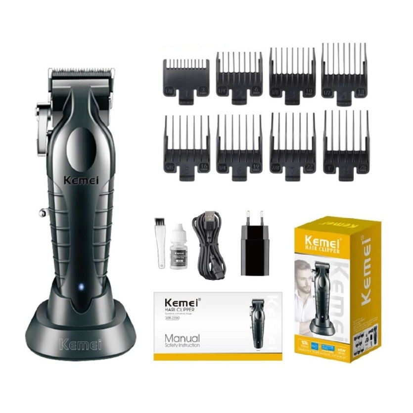 PRO Máquinas Profissionais Kemei Original KM-2296 Corte, KM-2299, KM-2024 Acabamento, Shaver