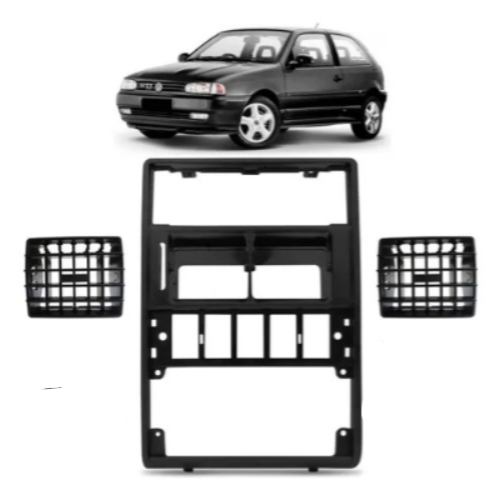 Moldura Central Painel Rádio+difusor Gol Sav Parati G2 Bola