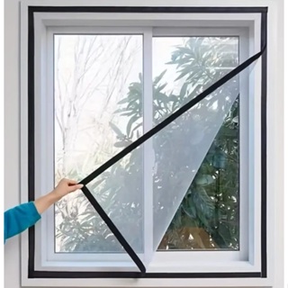 Tela Mosquiteira Com Velcro Telinha Mosquiteiro Removível Resistente Rede Contra Insetos com Fecho de Contato em Oferta na Shopee