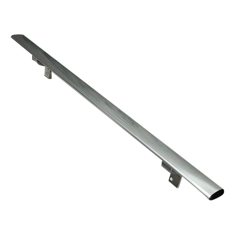 Corrimao Aluminio Modelo Chato Com Emenda Tamanho 2,50 Metros