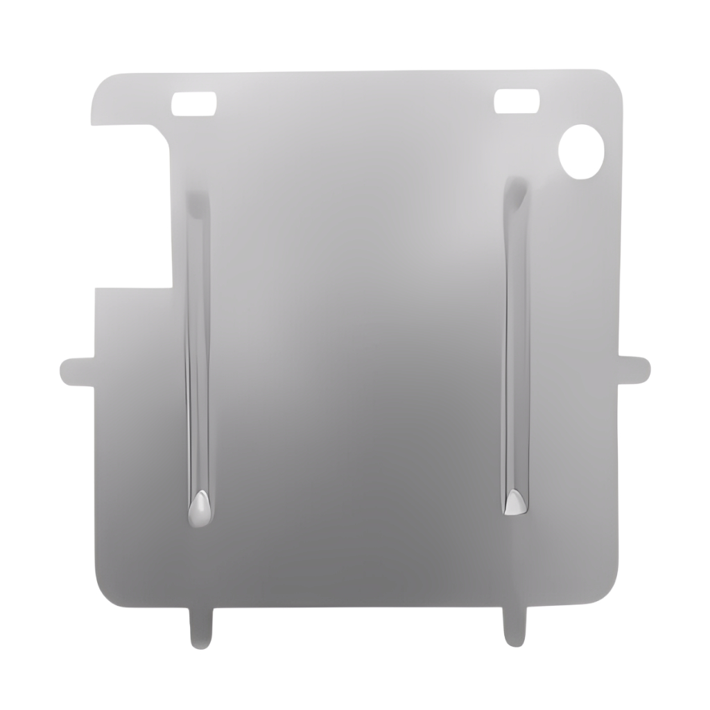Chapa Metal Suporte Protetor Placa Pequena Motocicleta Moto