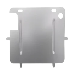 Chapa Metal Suporte Protetor Placa Pequena Motocicleta Moto