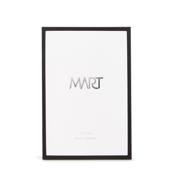 Porta Retrato Mesa Foto 15x20 Metal Preto Vidro Protetor Mart em Oferta na Shopee