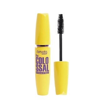Máscara Para Cílios Rimel Colossal A Prova D'água - Febella em Oferta na Shopee