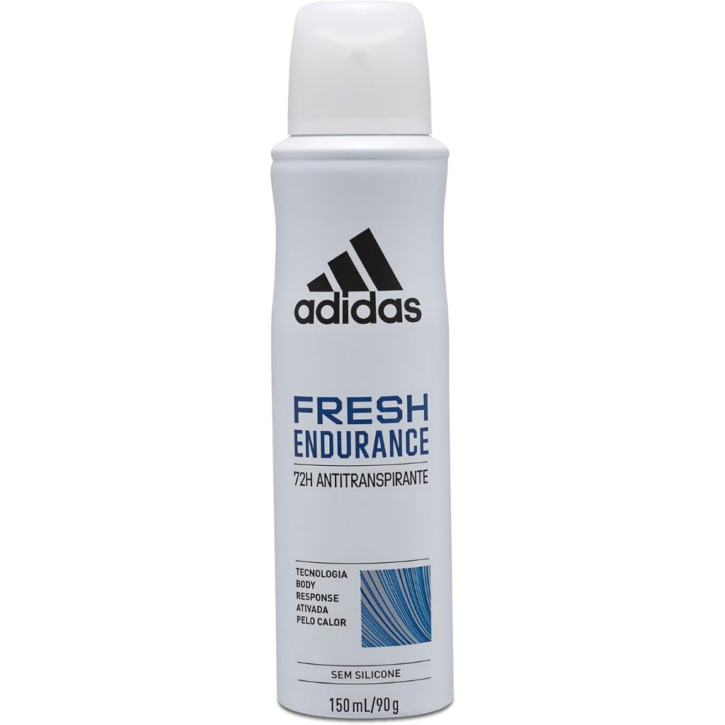 Desodorante Antitranspirante Adidas Aerossol Fresh Endurance Feminino 72h Com 150ml em Oferta na Shopee