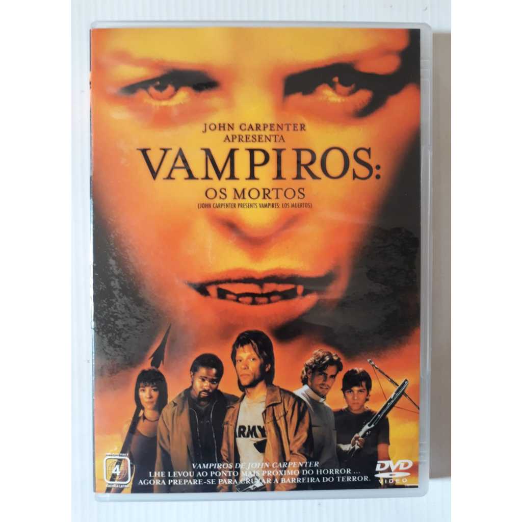 Dvd Vampiros Os Mortos (2002) - John Carpenter, Jon Bon Jovi - Original Usado - Leia o Anúncio
