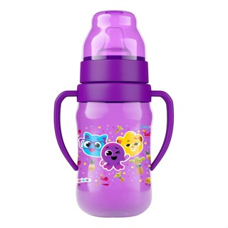 Copo Transição Bolofofos Infantil 400ml C/alça Violeta Bolofofos em Oferta na Shopee
