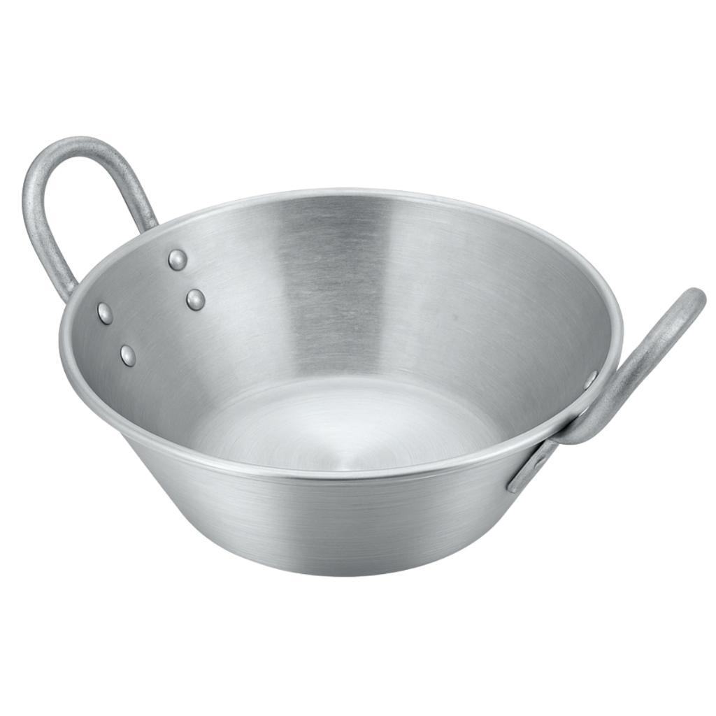 Tacho Aluminio Polido Profissional 60cm 37L Nacional