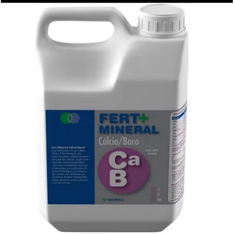 Cálcio e Boro - Fert+Mineral 5litros - Agrooceânica
