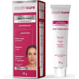 Cicatricure Antissinais Creme Facial com 30g em Oferta na Shopee