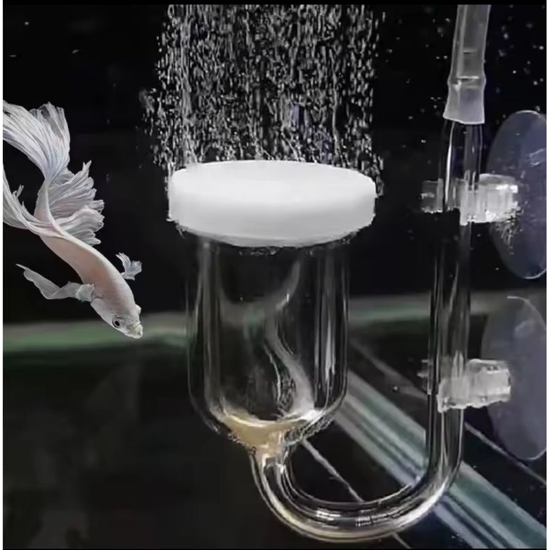 Difusor CO2 Acrílico C/4 Peças para aquários em Oferta na Shopee
