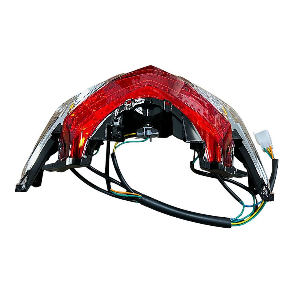 Lanterna Traseira Para Moto Honda Elite 125 2018 Até 2024 Completa — imagem 2 de 2
