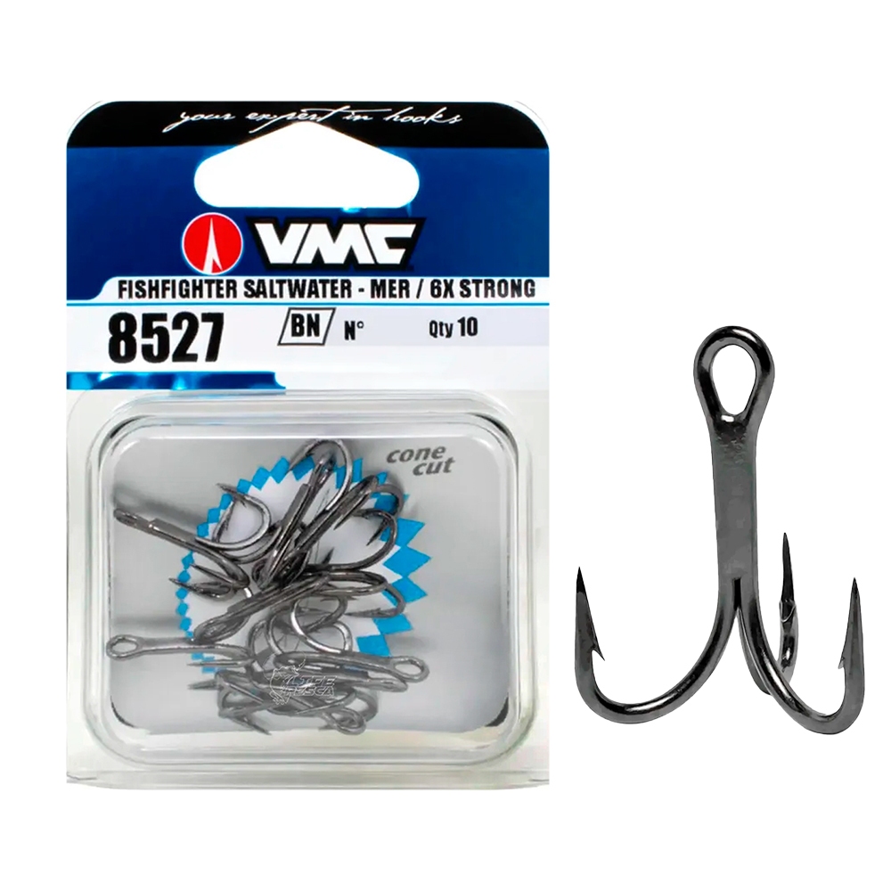 Garateia 8527 6x Fishfighter Black Nickel C/10 - Rapala em Oferta na Shopee