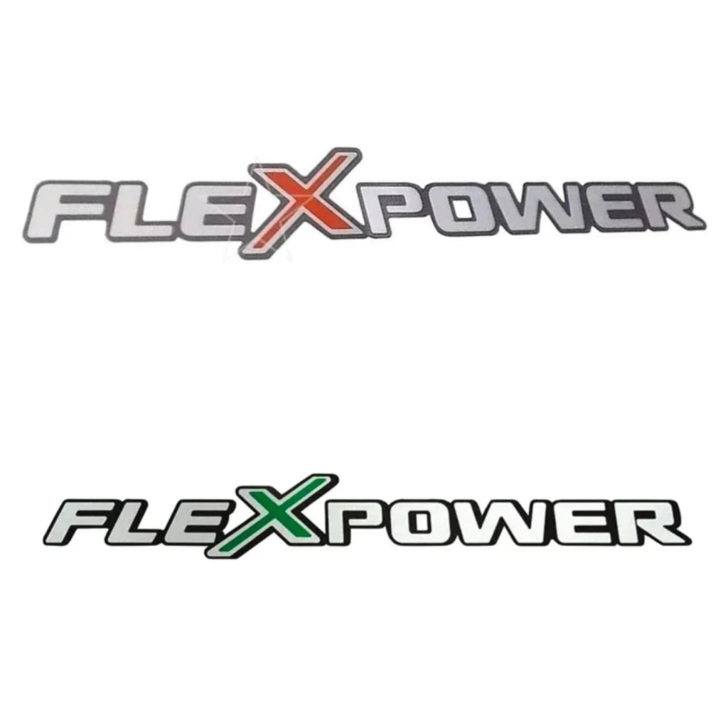 Emblema Flexpower Tampa Traseira Astra Blazer Celta Corsa Prisma Montana Vectra Zafira S10