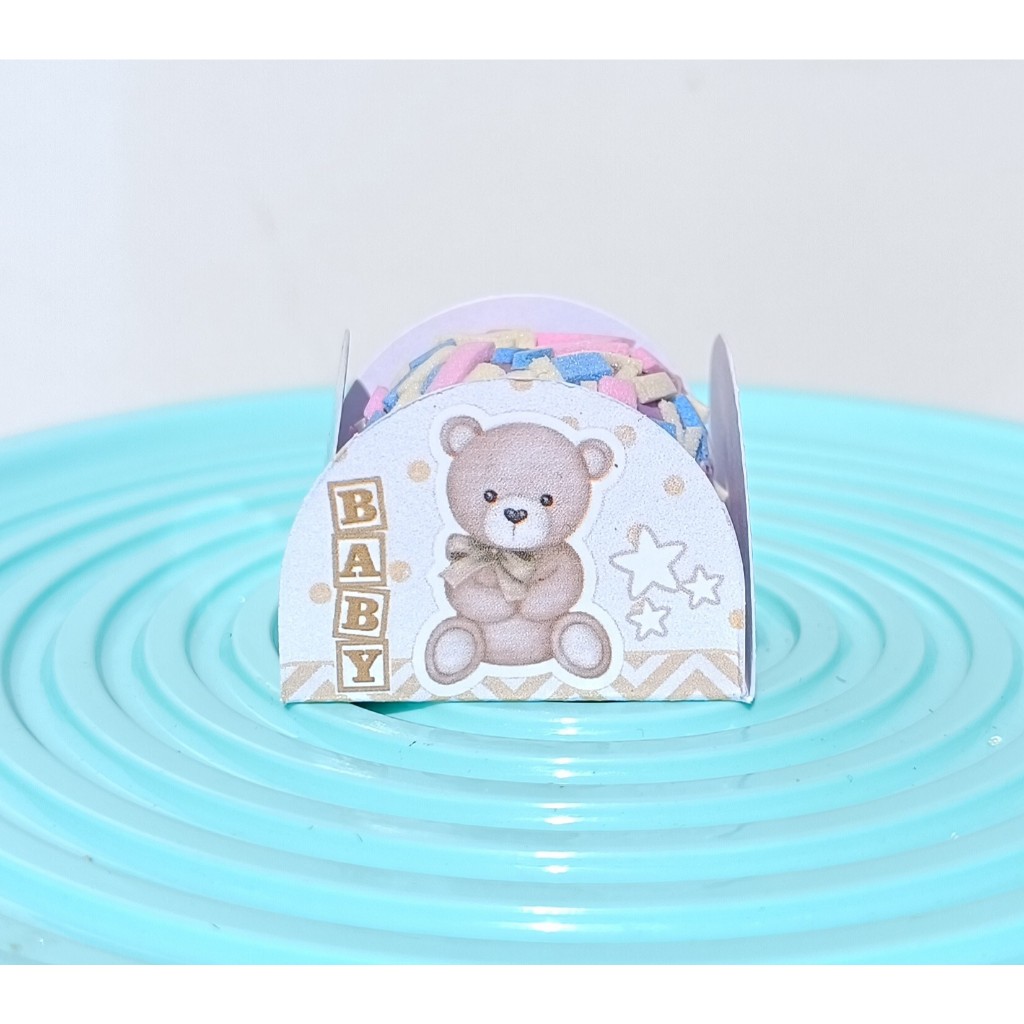 FORMINHA PARA DOCINHO PERSONALIZADA CHÁ REVELAÇÃO/ DOCES/ BRIGADEIRO/ LEMBRANCINHA