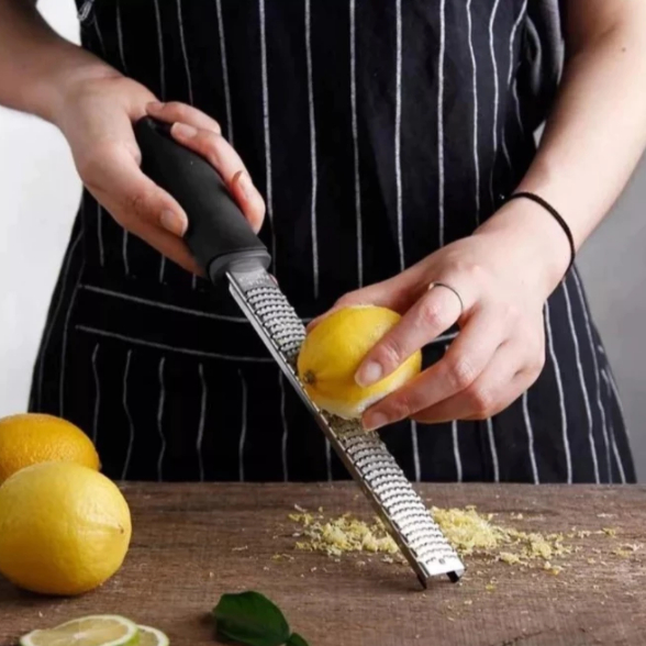 Ralador Zester Culinário Raspas Limão Laranja Profissional Inox Extra Fino em Oferta na Shopee