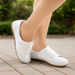 TENIS FEMININO SAPATENIS MULHER MOCATENIS GLADIADOR ELASTICO CONFORTO LEVE CALCE FACIL