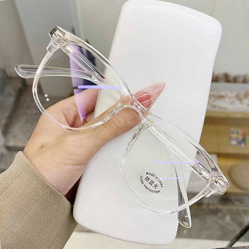 Óculos Anti Luz Azul Feminino TV/Jogos/Office p/ Computador Anti Reflexo Lentes Substituíveis