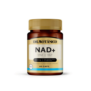 NAD + (RIBOSÍDEO DE NICOTINAMIDA) 300MG 60CAPS DR. BOTÂNICO em Oferta na Shopee