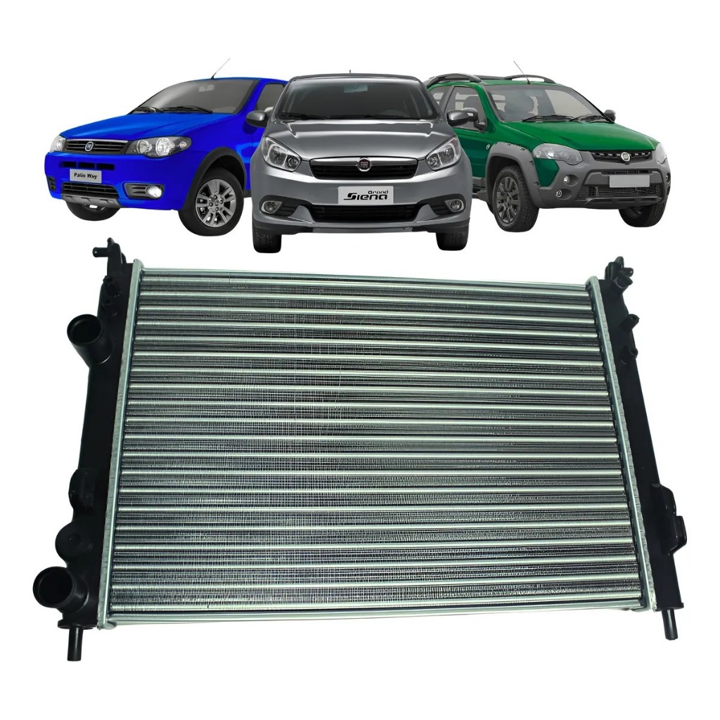 Radiador Fiat Idea 2003 2004 2005 2006 2007 2008 2009 2010