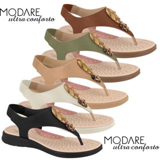 Sandália Rasteirinha Modare Feminina Ortopédica Moda Casual Tendência Original em Oferta na Shopee