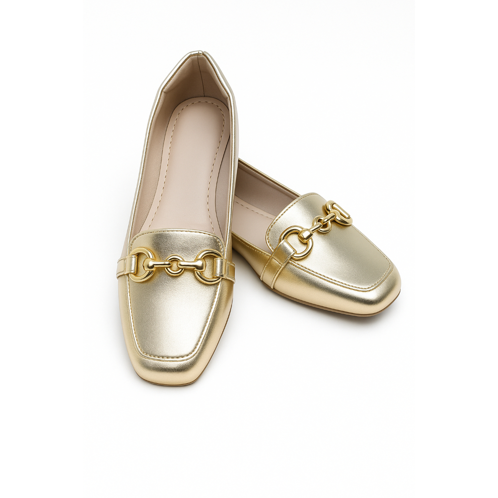 Sapatilha Feminina Mocassim Bico Quadrado - Linha Confort em Oferta na Shopee