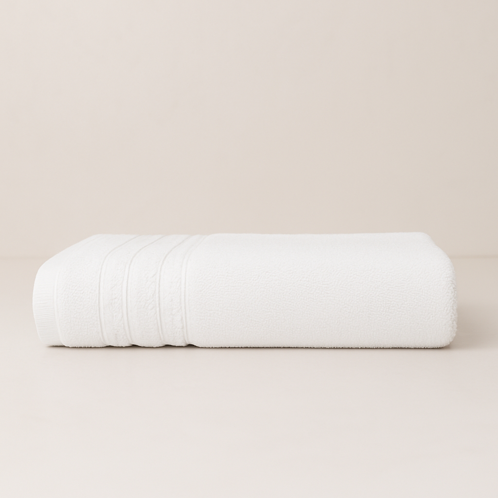 Toalha de Banho Branca 100% Algodão