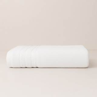 Toalha de Banho Branca 100% Algodão em Oferta na Shopee