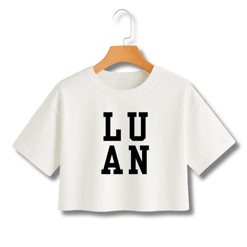 BLUSA CROPPED FEMININO LUAN SANTANA RODEO SHOW SERTANEJO ROUPA FÃ
