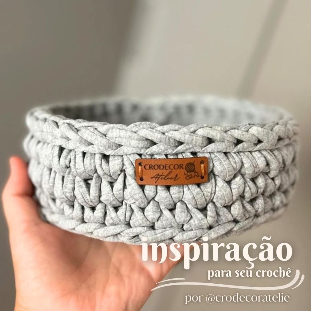 Fio de Malha Residual Guarani 140m Cinza Mescla Claro para Artesanato, Crochê e Tricô Fios Guarani