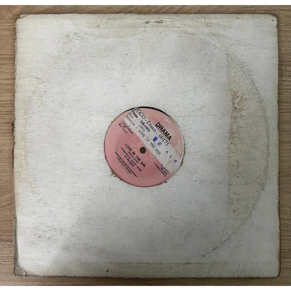 LP Disco Vinil Drama - Love's About To Change My Heart