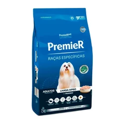 Ração Premier Raças Específicas Lhasa Apso Adultos Frango 7,5 kg