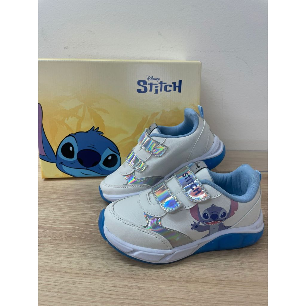 Detalhes do Tenis Infantil Meninas Stitch Led Conforto Disney Original