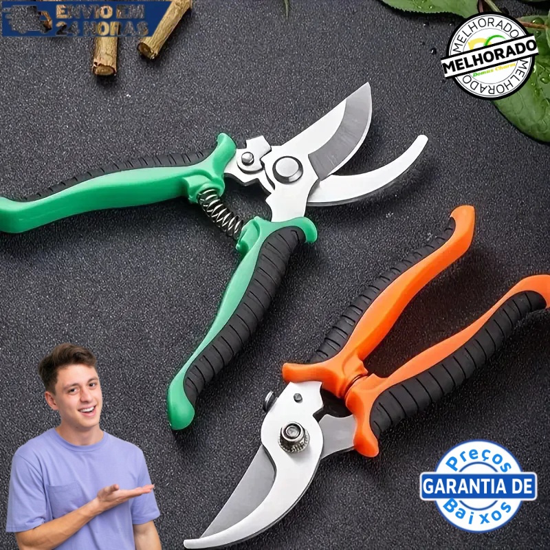 Tesoura de Poda Tesoura Super Afiada para Jardinagem