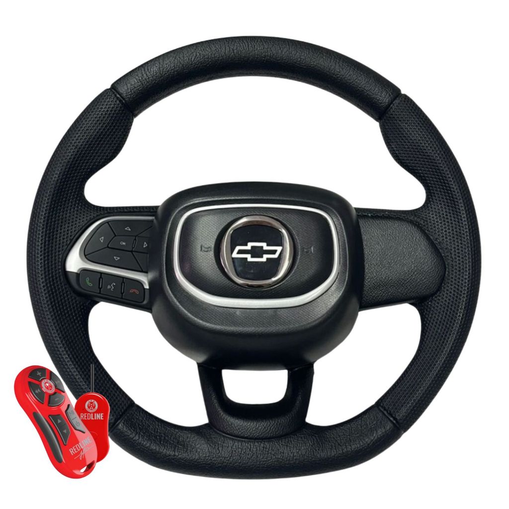 VOLANTE PULSE COM COMANDO DE SOM CENTRAL REDLINE CELTA PRISMA CORSA OMEGA VECTRA ASTRA MERIVA ZAFIRA AGILE MONTANA