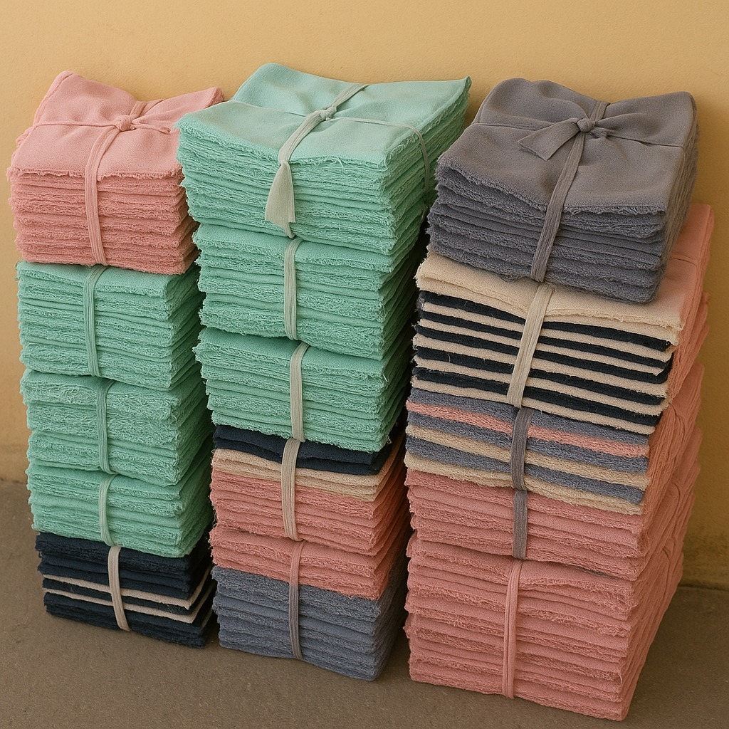 Kit 5 Kilos Retalhos Sortidos Cores Lisas  e  Selecionadas