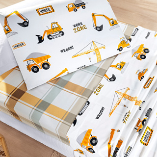 Jogo de Cama Solteiro Kids 200 Fios 3 Peças Percal Estampado Infantil Lençol C/ Elástico Toque Macio em Oferta na Shopee