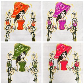 Kit 10 Pano de Prato Boneca Artesã Chapeu 100% Algodão 70x45cm Para Aplicar Saia de Crochê em Oferta na Shopee