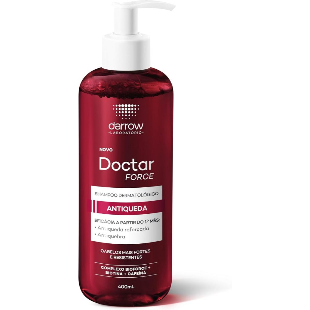 Shampoo Dermatológico Doctar Force Antiqueda Com 400ml