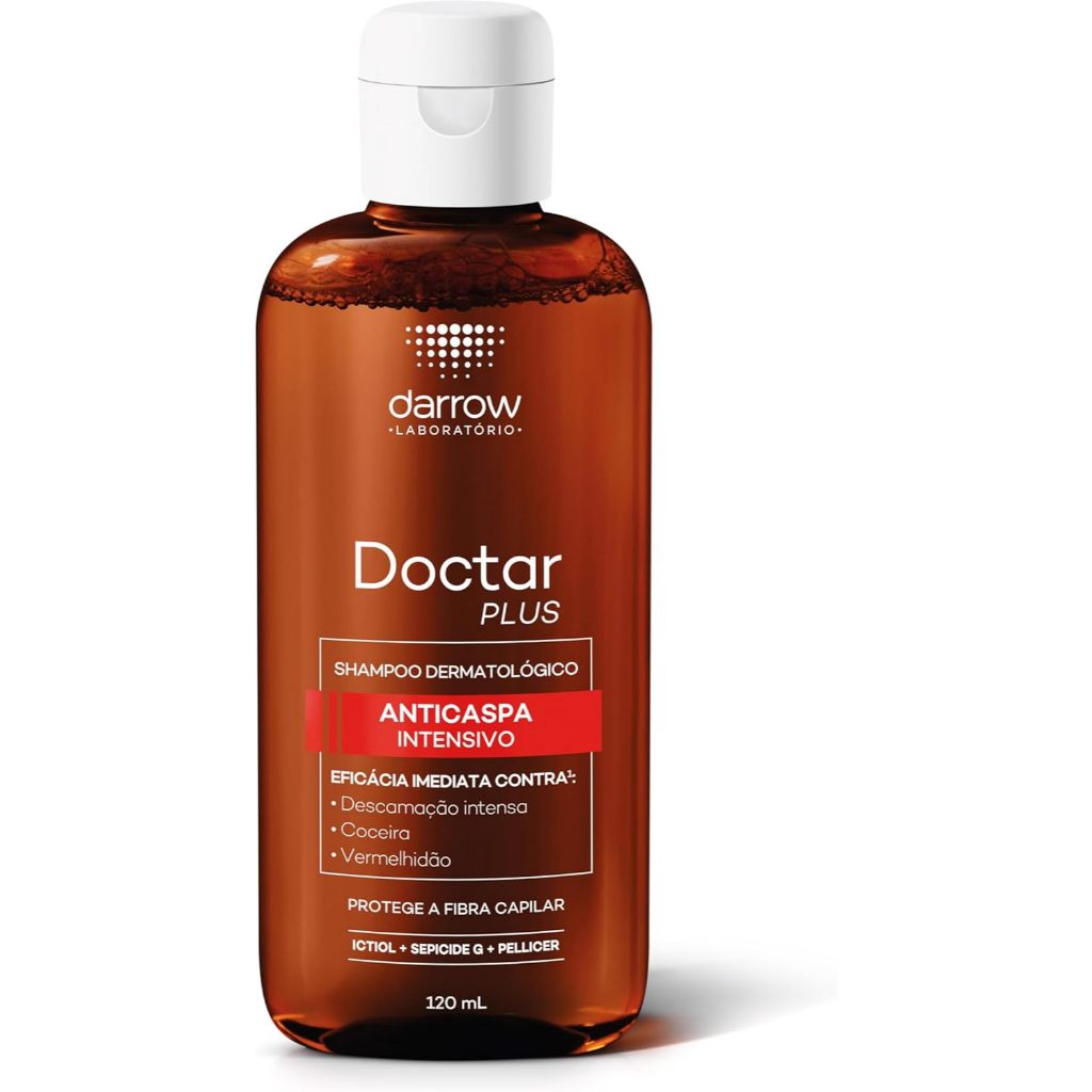 Shampoo Dermatológico Doctar Plus Anticaspa Intensivo Com 120ml