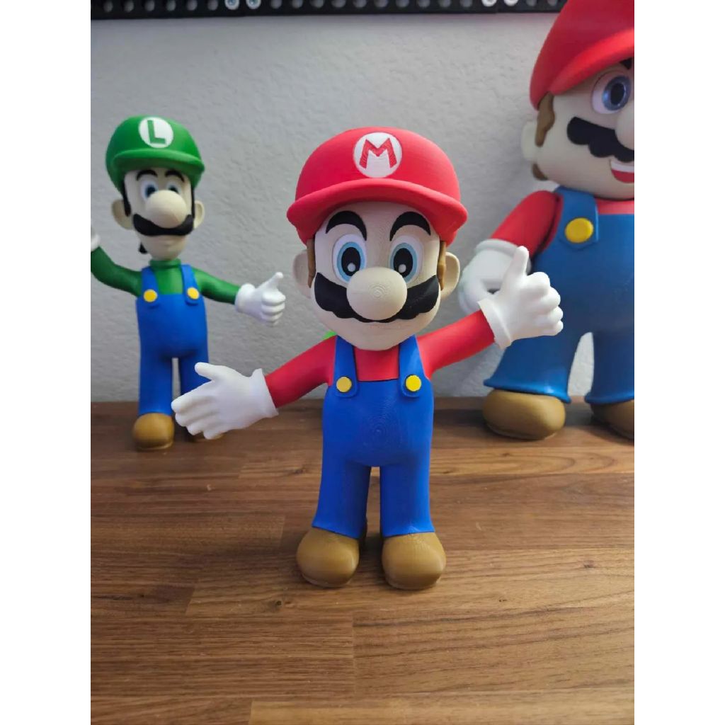 Boneco Super Mario 15CM | Nintendo  | Miniatura Colecionável | Action Figure | Decoração Geek | Boneco Geek