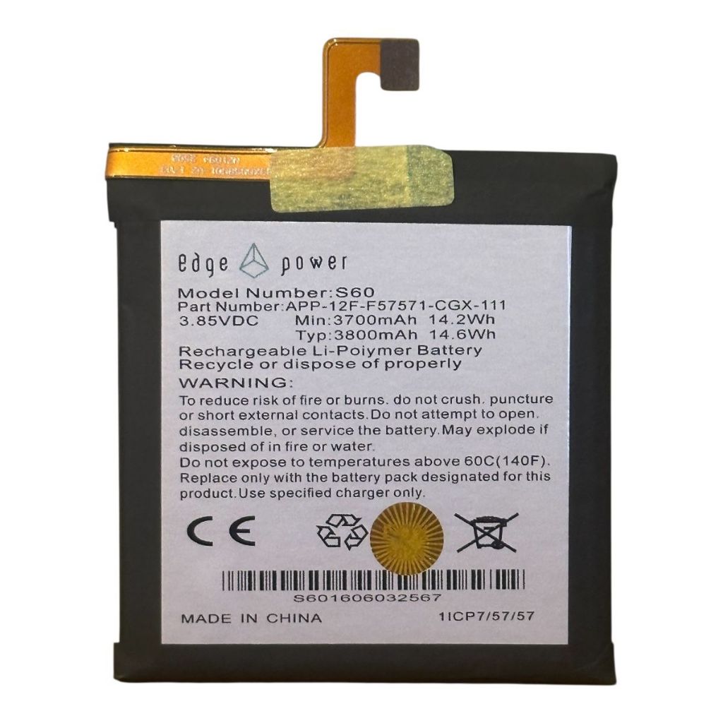 Batera S60 Compatível Para Caterpillar Cat S60