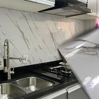 Papel de Parede Mármore Neutro Item Importado Vinílico 5mx60cm Ideal P/ Box Cozinha Sala Áreas Molhadas Impermeável em Oferta na Shopee