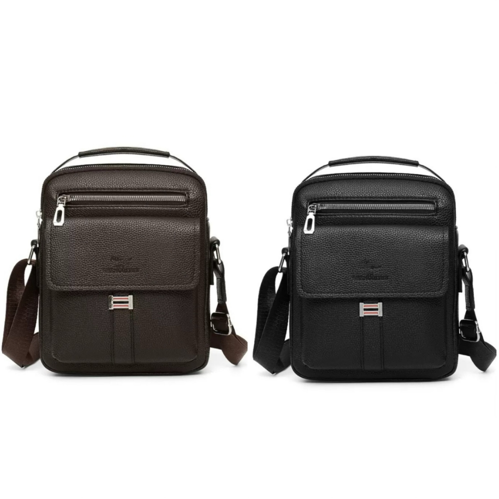 Bolsas De Ombro Bolsa Couro Masculina Saco Crossbody 1983