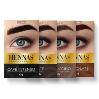 Henna Sobrancelhas Híbrida Muito Rápido 2 em 1 Fixador Dermo Makeup Escolha a Cor em Oferta na Shopee