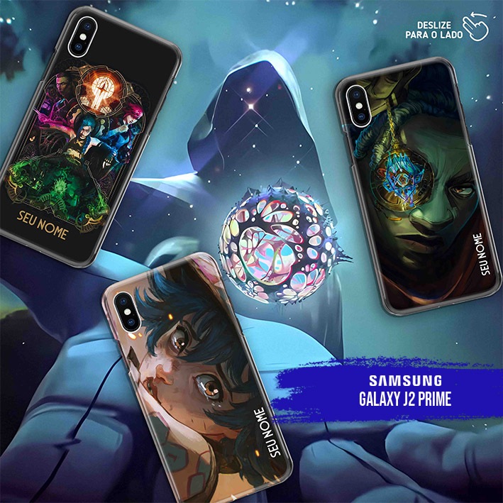 Capa Capinha Case - Galaxy Gran Prime Tv / Galaxy J2 Prime - Arcane