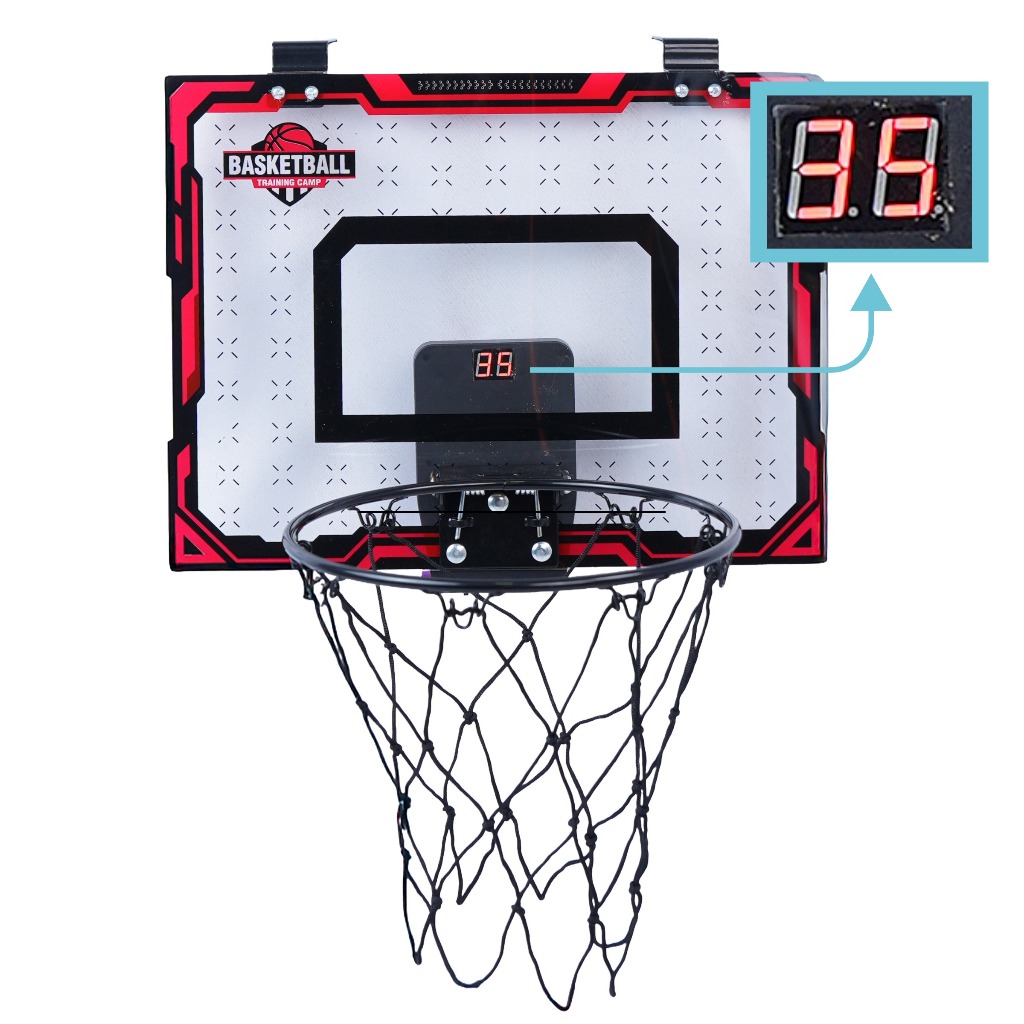 Basquete de Arcade em Casa: A Tabela com Placar Eletrônico e Aro de Metal em Oferta na Shopee