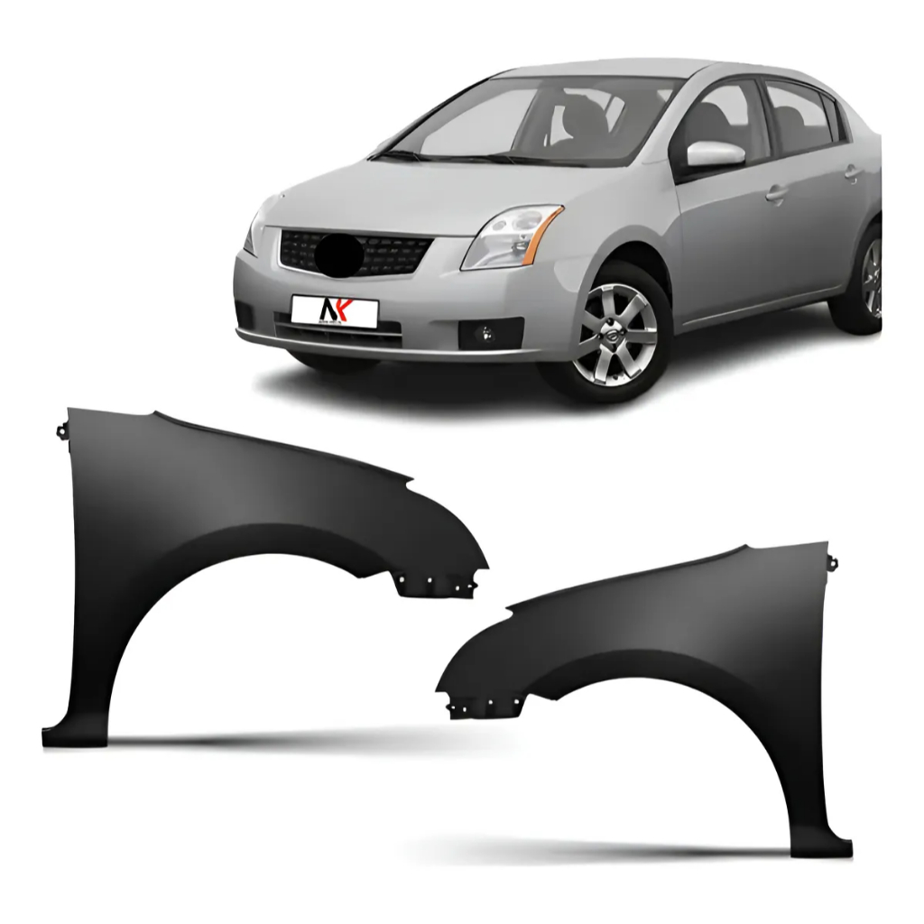 Paralama Dianteiro Sentra 2007 2008 2009 2010 2011 2012 2013 Direito