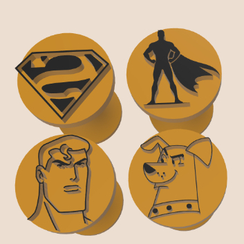 Carimbos Modelador De Doces/Brigadeiro Superman — imagem 2 de 2