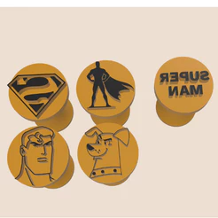 Carimbos Modelador De Doces/Brigadeiro Superman